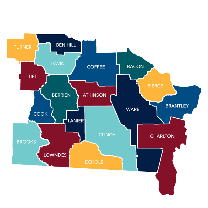 SGRC Counties Map